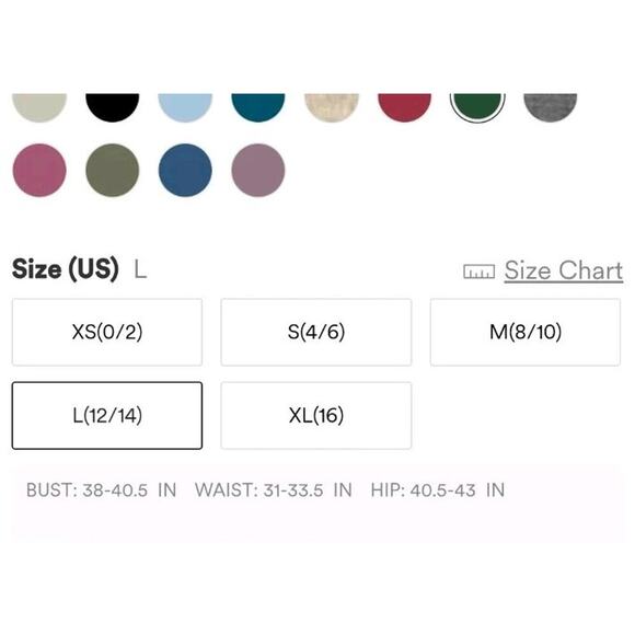 Halara High Neck Long Sleeve Asymmetrical Hem Work Sweater Women's L NWT - Picture 10 of 10